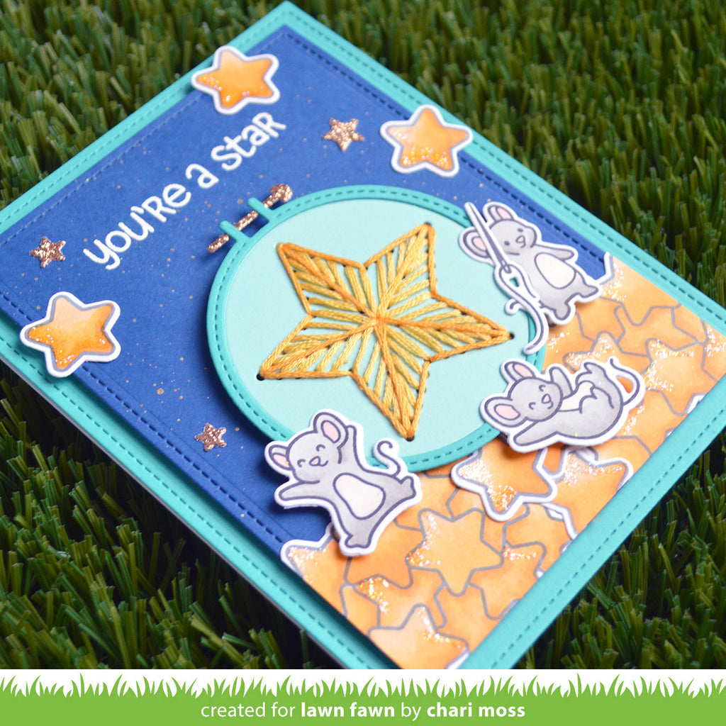 embroidery hoop star add-on