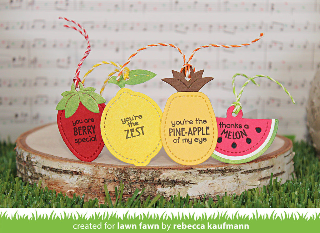 fruit tiny tags