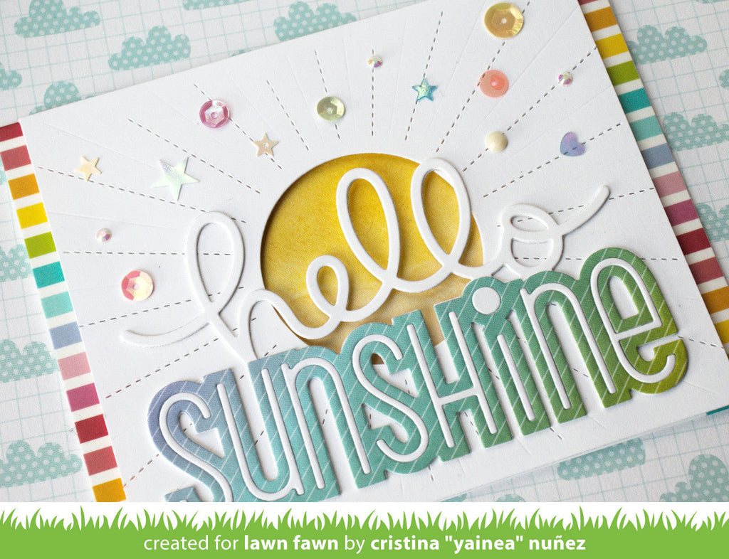 giant hello sunshine