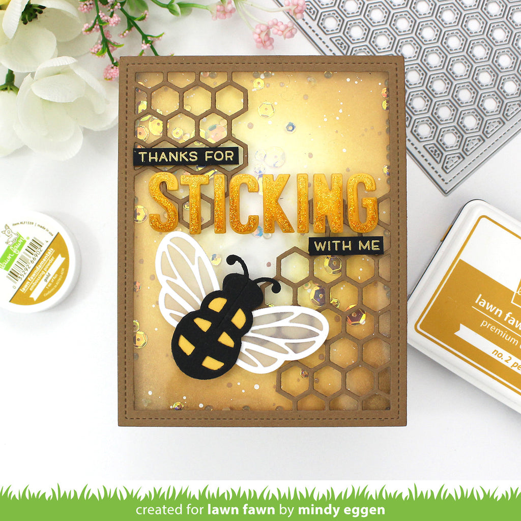 honeycomb backdrop
