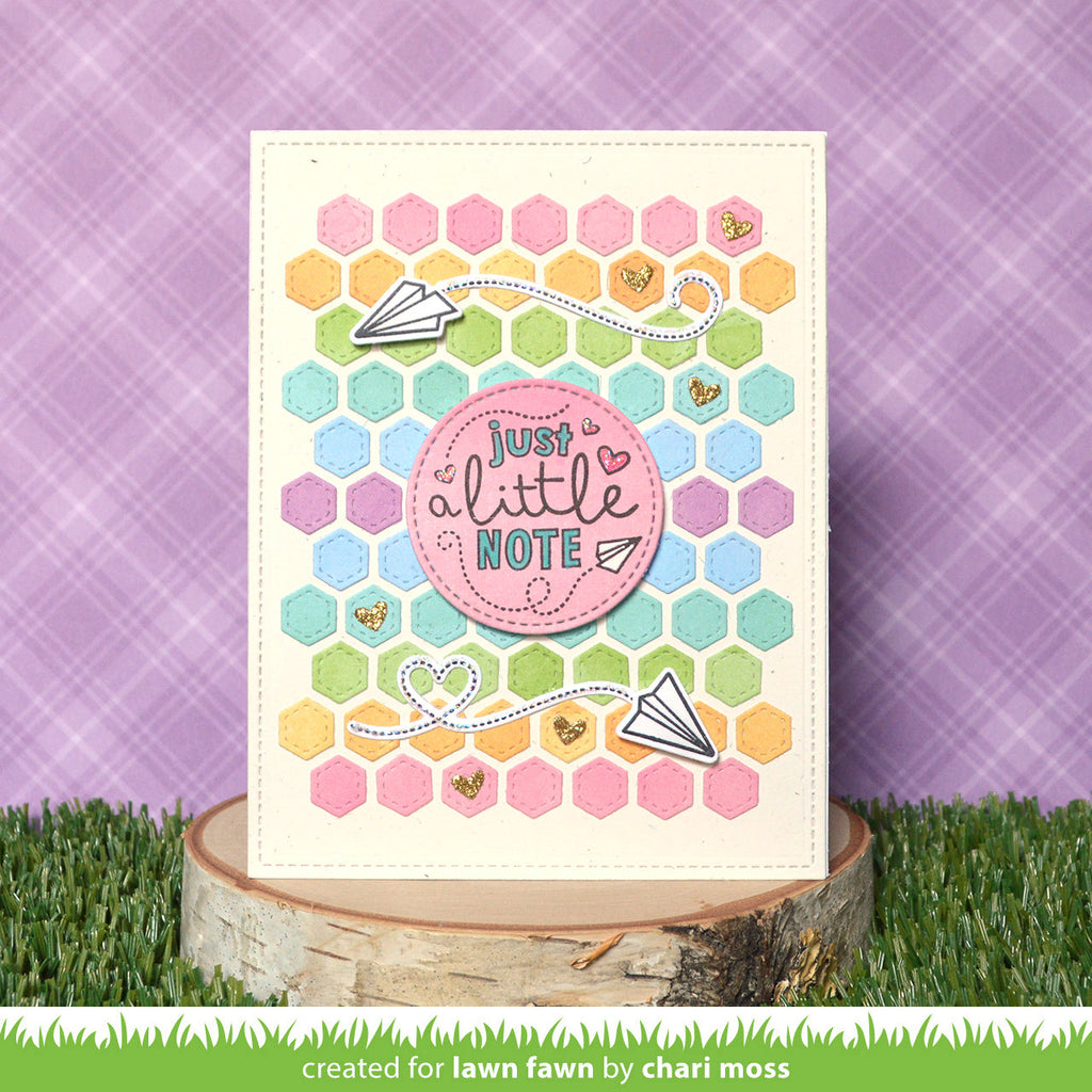 honeycomb backdrop
