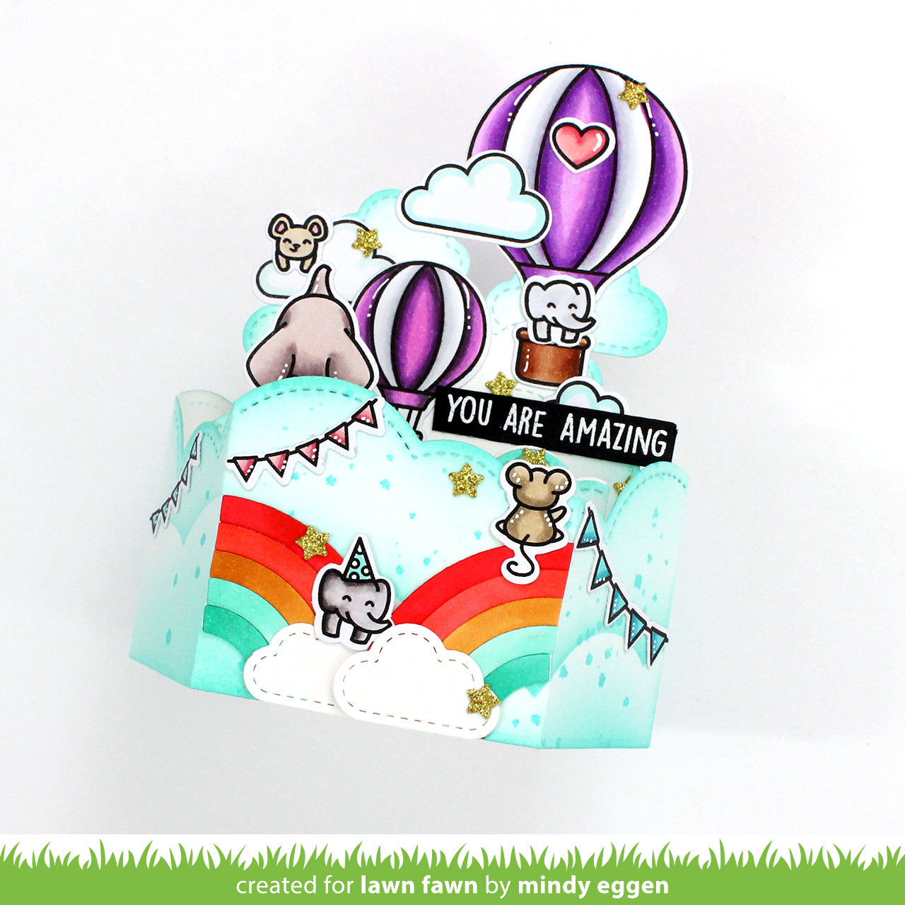 platform pop-up cloud wrap around