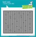 dotted moon and stars backdrop: landscape