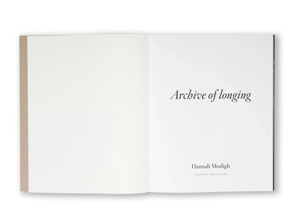 Archive of Longing - signed copy